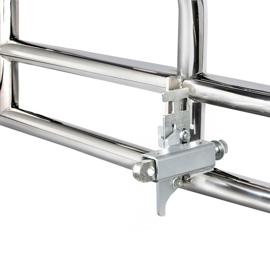 Stainless Steel HighwayShield I25 Grille Guard & Bracket Kit For Volvo VNL Gen II