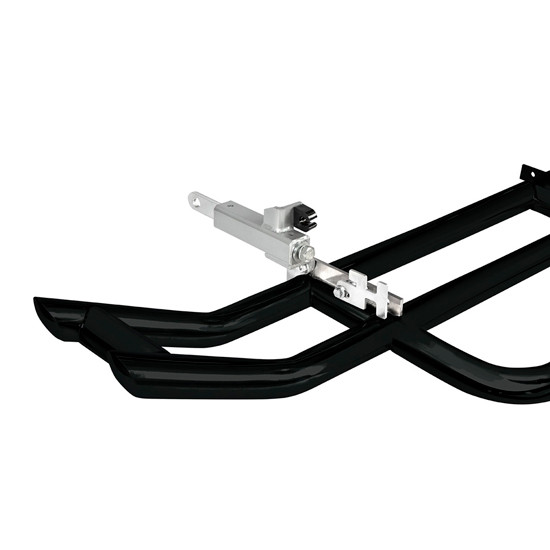 Matte Black Steel HighwayShield I15 Grille Guard & Bracket Kit For Peterbilt 579