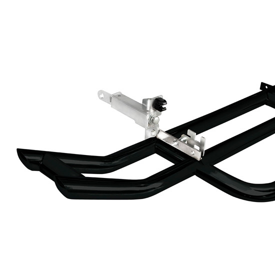 Matte Black Steel HighwayShield I15 Grille Guard & Bracket Kit For Kenworth T680