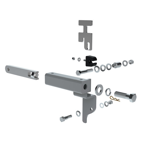 Stainless Steel HighwayShield I30 Grille Guard & Bracket Kit For Volvo VNL Gen III