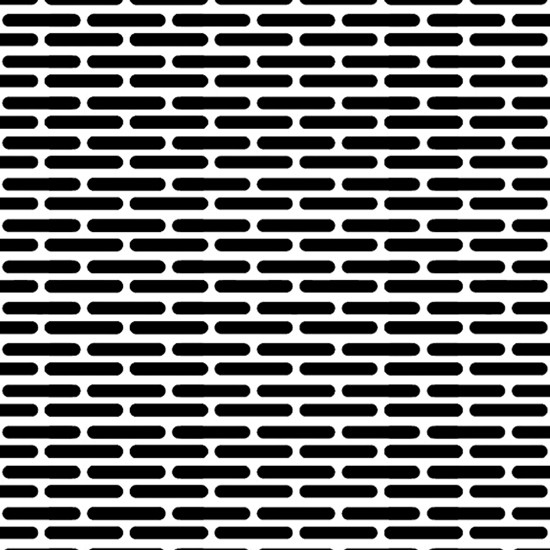 Stainless Steel Lower Punched Bumper Vent Insert W/ Horizontal Oblong Cutouts For Kenworth T660