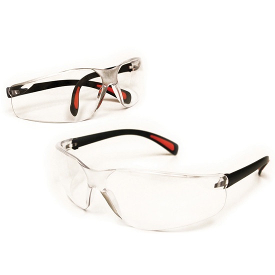 Clear Plastic Safety Glasses