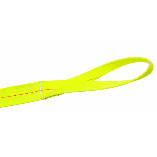 2 Inch Yellow Polyester Winch Strap