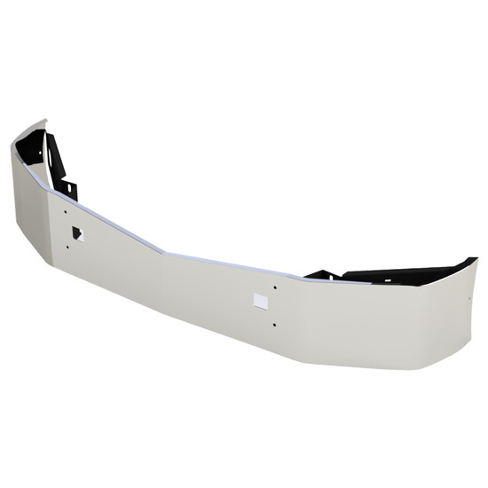 BESTfit 16 Inch Chrome Set Back Axle Bumper W/ Tow & Radar Holes For Peterbilt 579 SBA