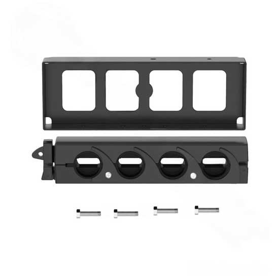 Hinge Cargo Bar Holder With Rubber Inserts