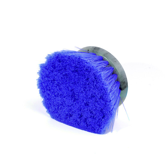 TPHD 4.5 Inch Blue Round Long Trim Wash Brush
