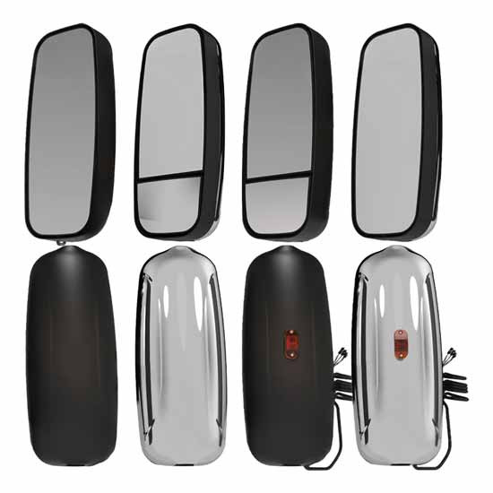 8 X 19 Inch Mirror W/ No CB Antenna Or Temp Sensor