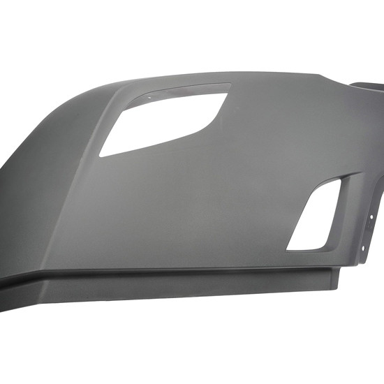 Paintable Plastic Bumper Cover W/ Fog Light Cutouts For Freightliner Cascadia