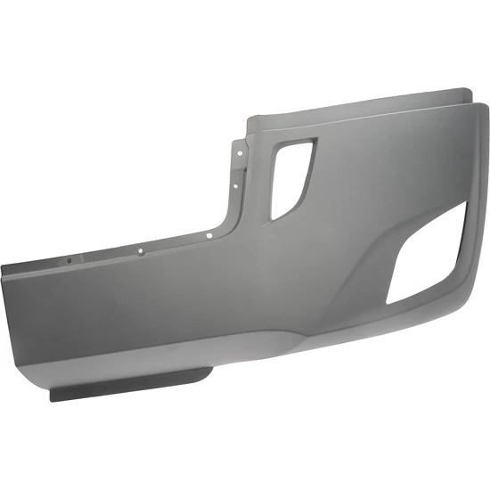 Paintable Plastic Bumper Cover W/ Fog Light Cutouts For Freightliner Cascadia