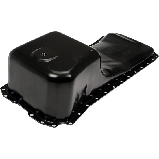 Black Steel Oil Pan With Rear Sump Replaces 1801398C91 For International