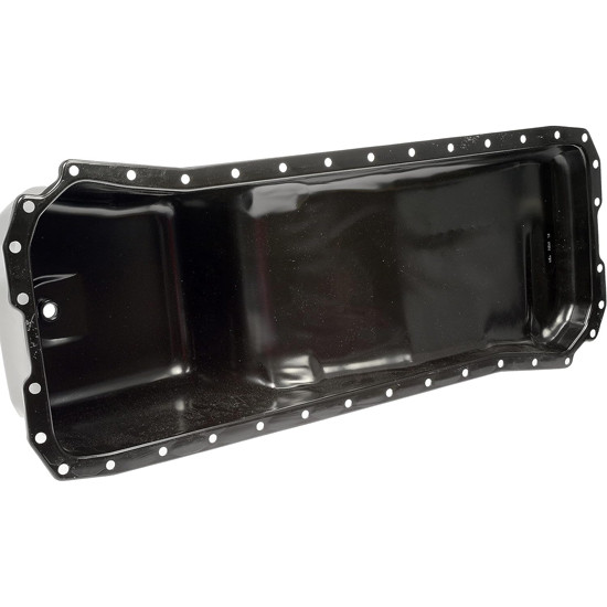 Black Steel Oil Pan With Rear Sump Replaces 1801398C91 For International