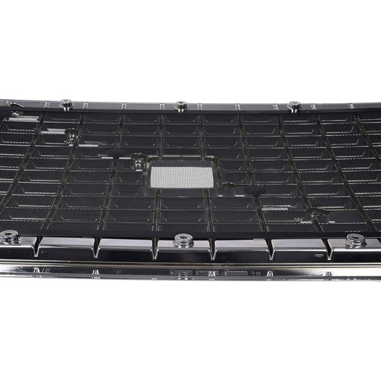 Black Plastic Front Grille W/ Bug Screen For Volvo VNL