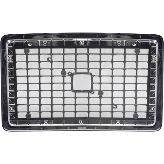 Black Plastic Front Grille W/ Bug Screen For Volvo VNL