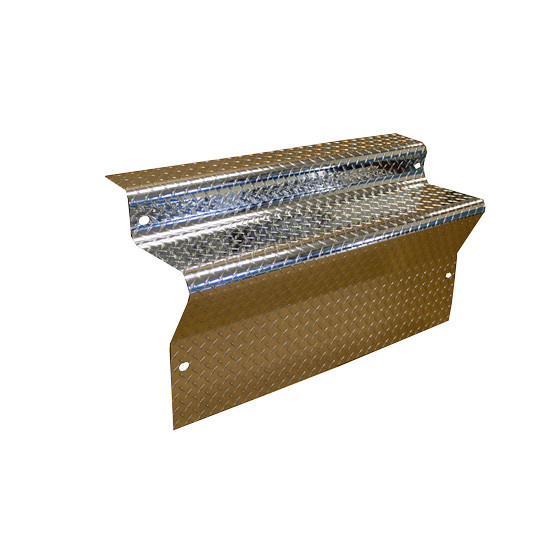 CSM Diamond Plate Aluminum Battery Box Cover- 40 Inch For Kenworth T800, W900B, W900L