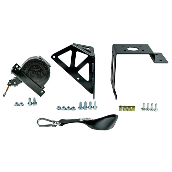 EZ Claw Versa Mount Short Kit W/ M2 Adapter Bracket & Sling- 30 Lb Tensioner For Freightliner M2