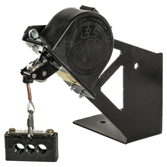 EZ Claw Yard Truck Line Saver Kit W/ 25 Lb Tensioner, Yard Truck Adapter Bracket, Hose & Cable Block