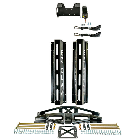 EZ Claw Center Post Mount Hydraulic Line Saver Kit W/ 2 Slings & 40 Lb Tensioner
