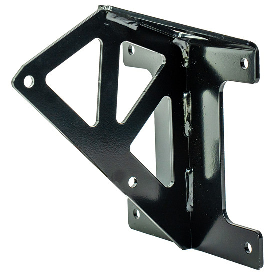 EZ Claw Black Steel Flange Mount Short Bracket