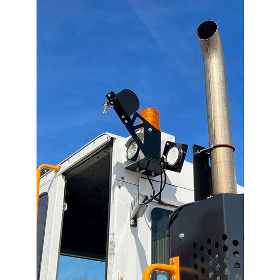 EZ Claw Black Steel Yard Truck Adapter Bracket