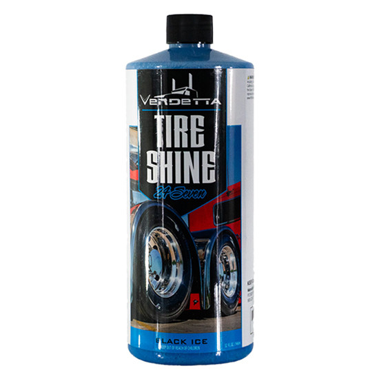 Vendetta 24 Seven Premium Tire Shine- Black Ice Scent