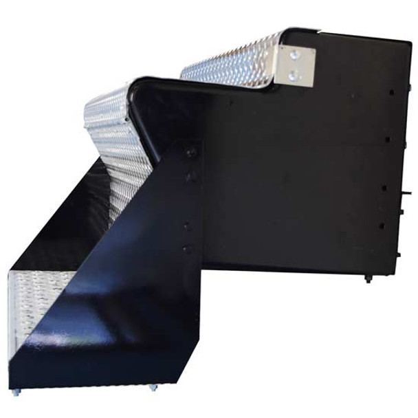 34 X 25 X 24 Inch Diamond Plate Aluminum Tool Box Assembly Passenger Side by BESTfit For Kenworth T800, W900