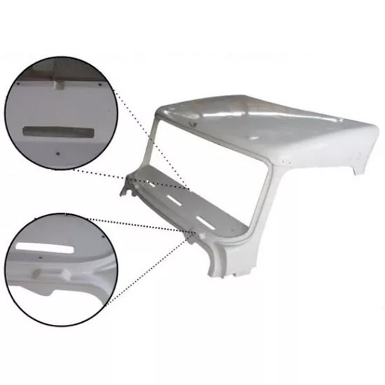 Fiberglass Roof Cap For Kenworth AeroCab