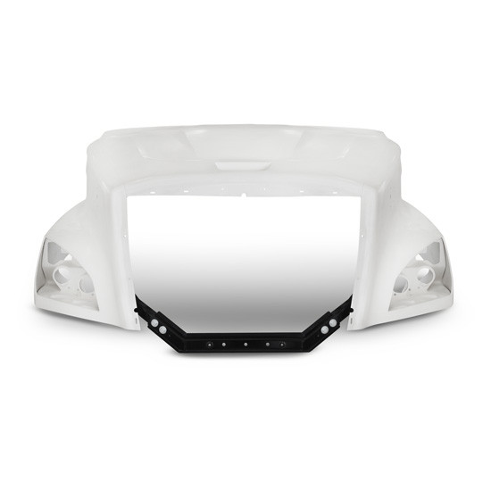 TPHD Fiberglass Hood Shell Replaces A17-20473-000, A17-20473-003, A17-20473-005, A17-20473-006 For Freightliner Cascadia 116