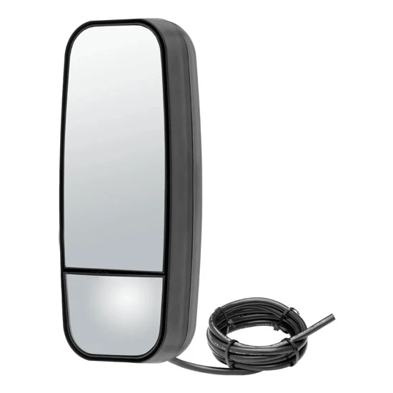 Motorized Dual Vision Flat Glass Mirror Head 7 X 13 1/2 Inch