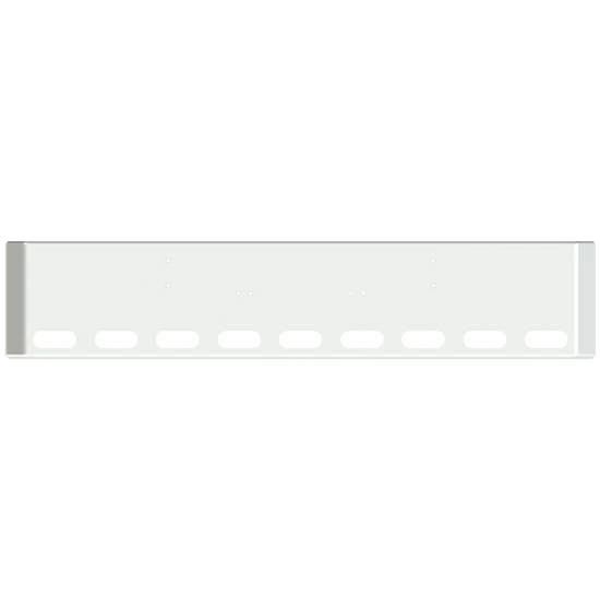 18 Inch Chrome American Road Runner Bumper W/ Mitered Ends For Kenworth W900A 1967-1981