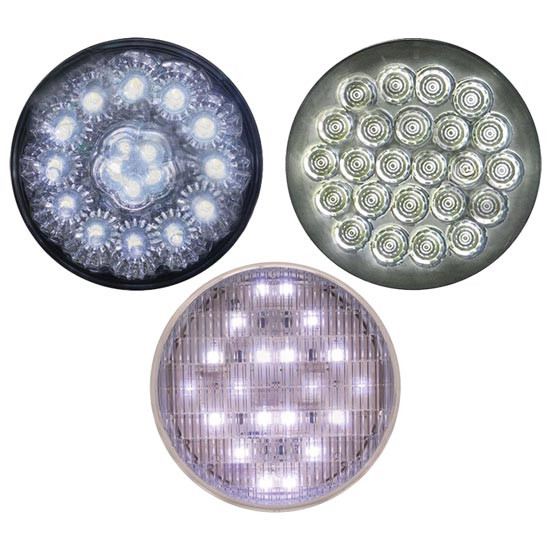 4 Inch Back Up Light, Grommet Mount