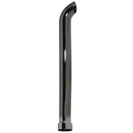 BESTfit 5 ID Inch Chrome Curved Exhaust Stack