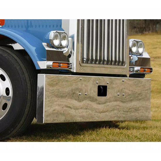Standard SS Bumper With Tow Holes For Peterbilt 379 1987-2007