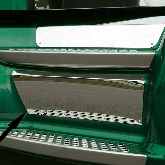 Stainless Steel Lower Front Kick Panel For Kenworth T660