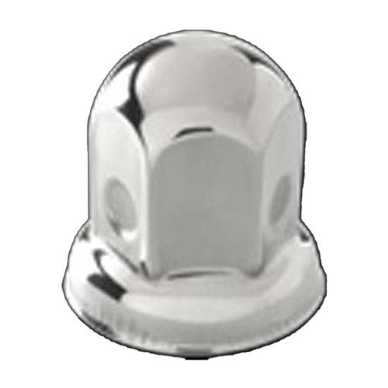 33 MM Stainless Steel Lug Nut Cover W/ Flange