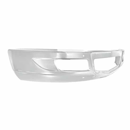 Chrome Factory Style Replacement Bumper W/ Mounting, Fog Light & Vent Holes For International MV