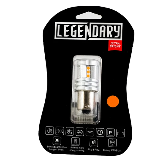 Legendary 15 Diode Amber LED Bulb
