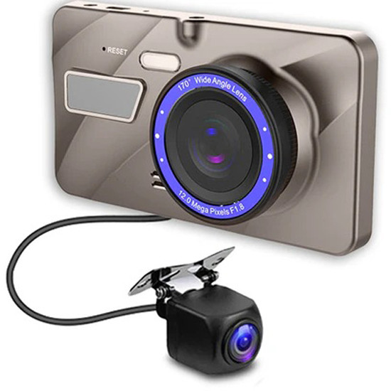 Prime Gold Dash Cam- 1080P
