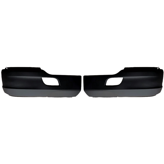 BESTfit Black Plastic Bumper End Cover W/ Back Support For Kenworth T680 Gen I