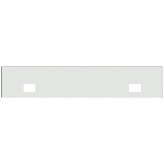 12 Inch Chrome Texas Boxed End Bumper For Kenworth W900B