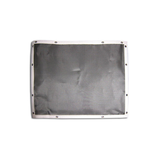 Belmor Mesh & White Vinyl Bug Screen- 14 Tabs For Peterbilt 375, 377, 378 & 379