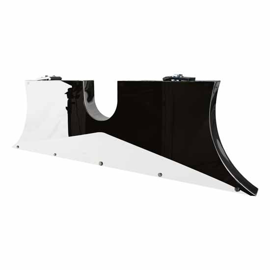 12 Gauge Customs Stainless Steel Fuel Tank I- Panel W/ 5 Cab Light Cutouts For Kenworth W/ 24.5 Inch Fuel Tanks