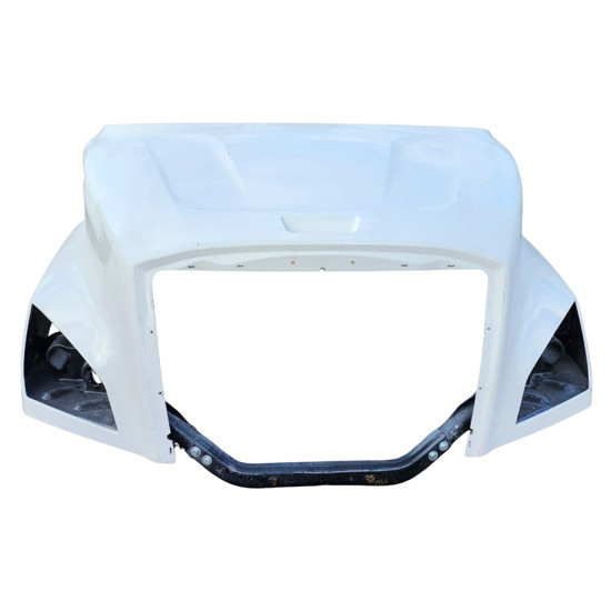 Jones Performance Fiberglass Hood W/ 43.5 Inch Centerline & Fenders For Freightliner Cascadia 116 & 126 Short Hood 116 BBC Replaces A17-20473-000, A17-20473-003