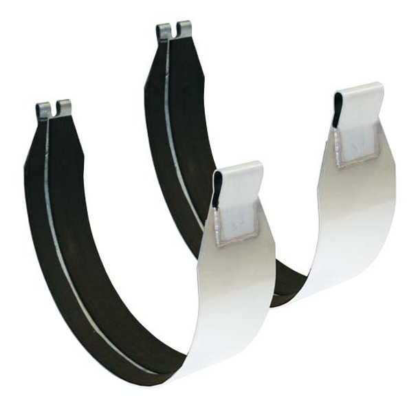 CSM SS 8 Inch Wide 304 Fuel Tank Strap Kit For Peterbilt With 26 Inch Tank