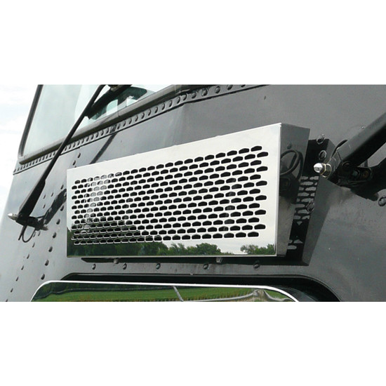 Roadworks Stainless Steel Punched Grille Insert For Freightliner FLA