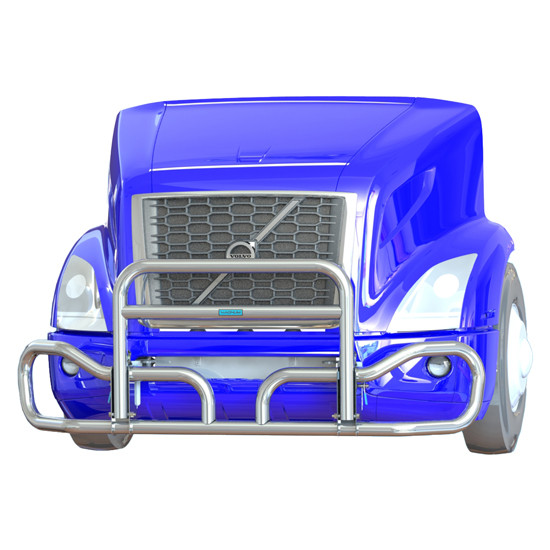 Stainless Steel Modular Bumper Guard W/ Mounting Brackets For Volvo VNR