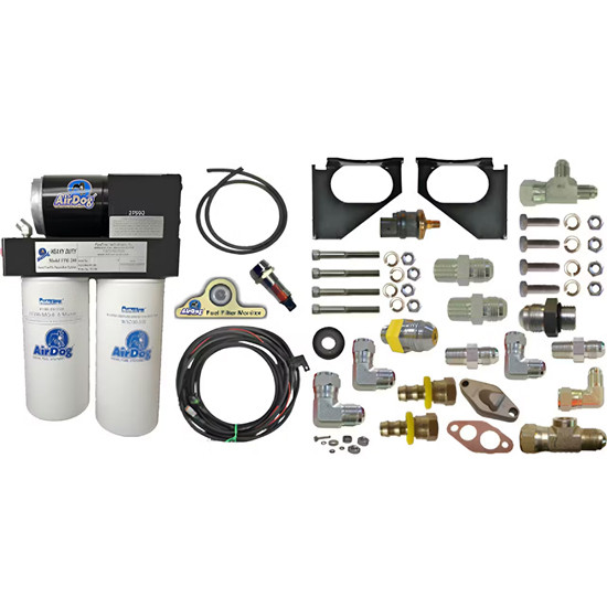 AirDog Fuel Preporator W/ Installation Kit For Caterpillar 3406E, C10-C13 & C15-C18 Engines
