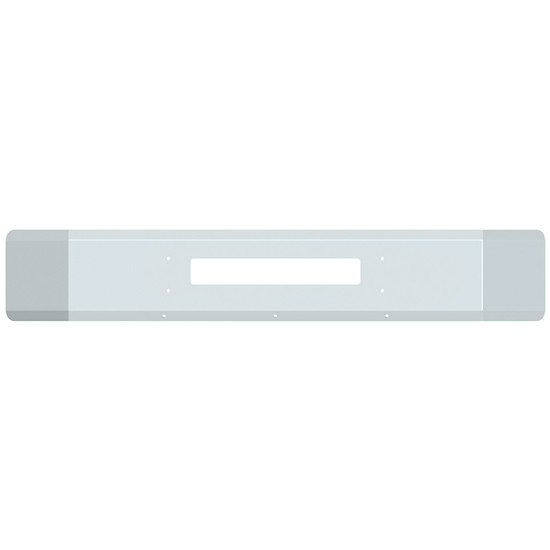 18 Inch Chrome Open End Bumper W/ Mounting & Vent Holes For GMC C7000 & Chevrolet C60, C65 & C70