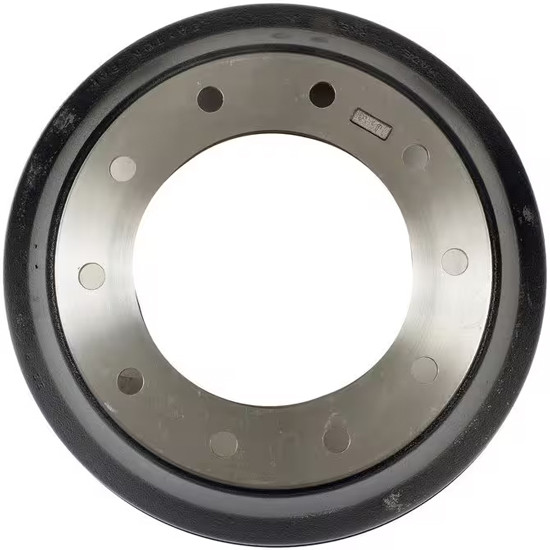 16.5 X 7 Inch Brake Drum W/ 10 Holes & 8.53 Inch Hub