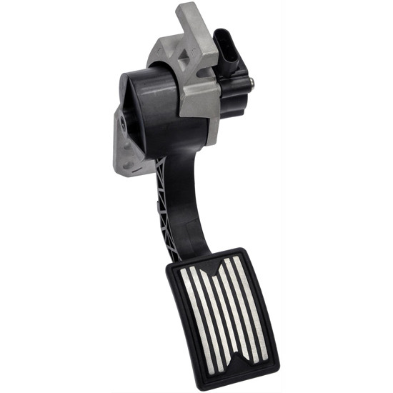 Black Accelerator Pedal Assembly For Mack MRU Replaces 21915482, 82734051