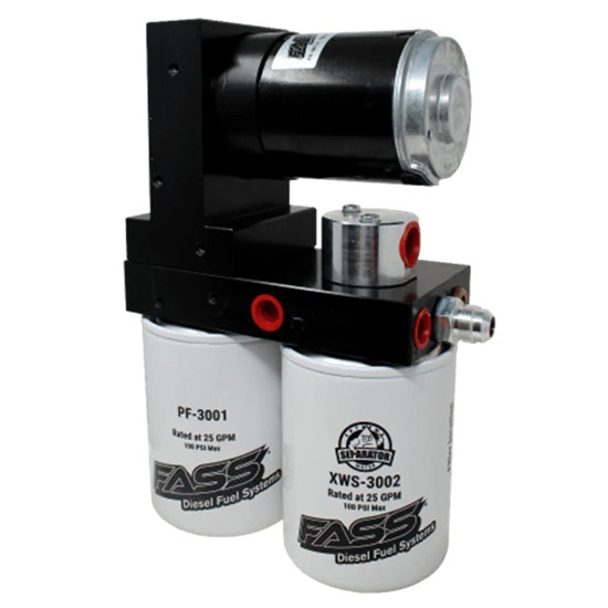 FASS No Drop Fuel System Kit- 165 GPH For GMC/Chevrolet 2500/3500HD Duramax 6.6L 2011-2014
